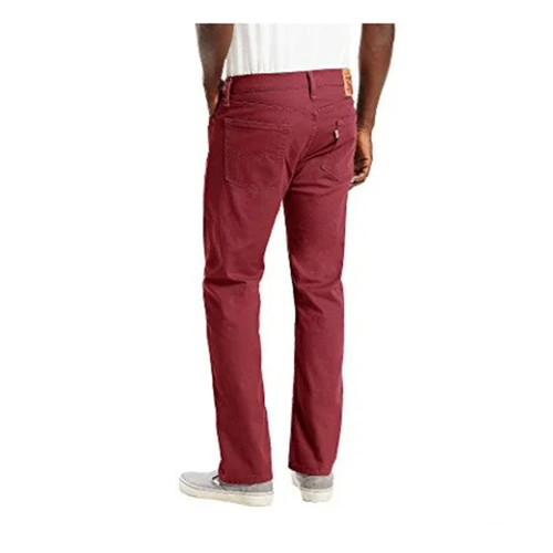 Jeans Levi's 513 slim dritti elasticizzati, rosso bordeaux, taglia:38x32 prezzo al pubblico $69,50 () - Foto 2 di 3