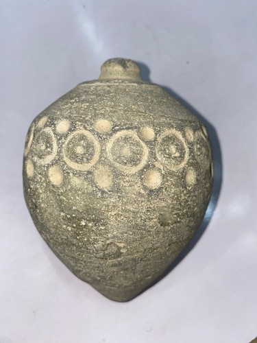 Granata a mano bizantina decorata stile occhio con punti della regione di Herat Afghanistan - Foto 9 di 16