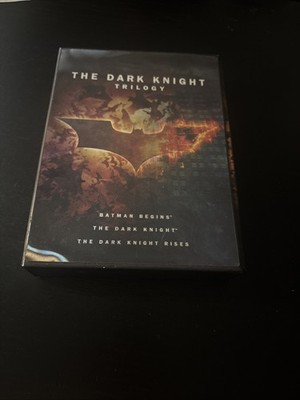 BATMAN :THE DARK NIGHT TRILOGY  3-Disc DVD Set w/ Lenticular Cover