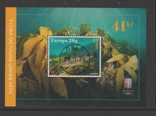 Norway 2024 - Miniature Sheet Underwater Flora and Fauna   NK 2121
