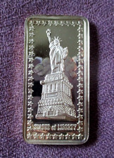 Statue of Liberty  -Wonders of America- #ed  1 Troy Oz. .999 Fine Silver Bar  74