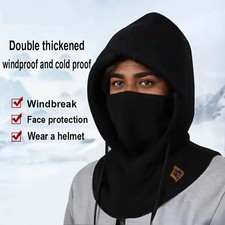 Winter Warm Hat with Mask and Neck Warmer 3-In-1 Windproof Balaclava Formen and