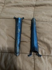 Oem 1959 Cadillac Steering Wheel Center Spoke Trim Covers Pair 1471655-1 2