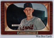 1955 Bowman #92 George Zuverink VG SET BREAK