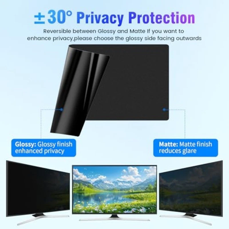 34 Inch Computer Privacy Screen Filter for 21:9 Aspect Ratio Widescreen Monitor - Image 4 of 4