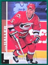 Kevin Haller - 1997-98 Upper Deck #242 - Carolina Hurricanes Hockey Card