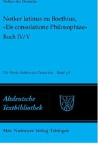 Notker latinus zu Boethius, De consolatione P...