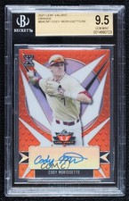 2021 Leaf Valiant Orange 89/99 Cody Morissette #BA-CM1 BGS 9.5 GEM MINT Auto 7ba