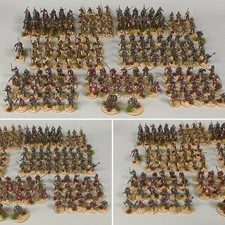 178 LATE HUNDRED YEARS WAR ARMY PAINTED SAGA HAIL CAESAR PERRY MINIATURES WAB