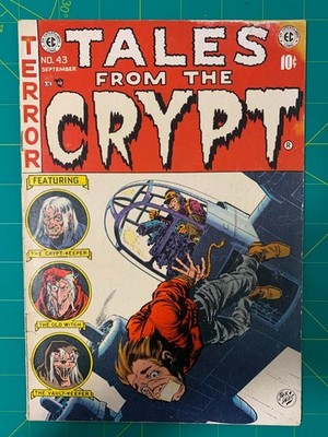 Tales from the Crypt #43 (1954, EC Comics) Jack Davis PCH Pre-Code Horror - VG+
