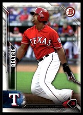 Adrian Beltre 2016 Bowman #89 Texas Rangers MLB READ FREE SHIPPING AutographDen