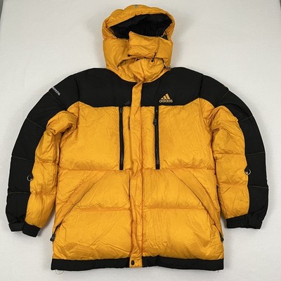 Adidas Jacket Men Sz 95 Super Trekking 800 Down Puffer Hike Outdoors Winter Coat