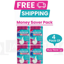 Gav-isc0n Double Action Liquid Sachets Mint Flavour 12 X 10ml Pack Of 4 Gav-isc0n Double Action Liquid Sachets Mint Flavour 12 X 10ml Pack Of 4