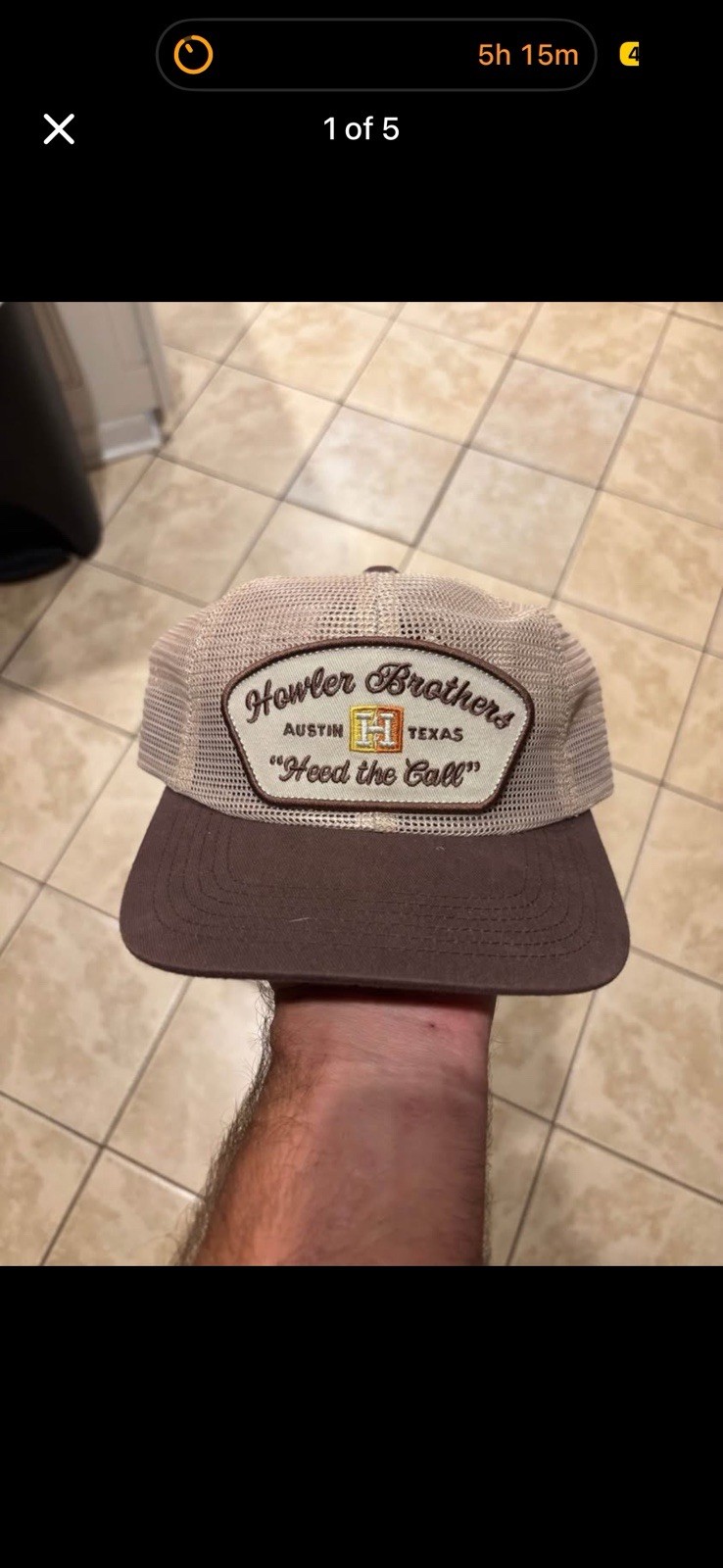 Howler Brothers Feed Store Hat Patch Trucker Mesh… - image 1