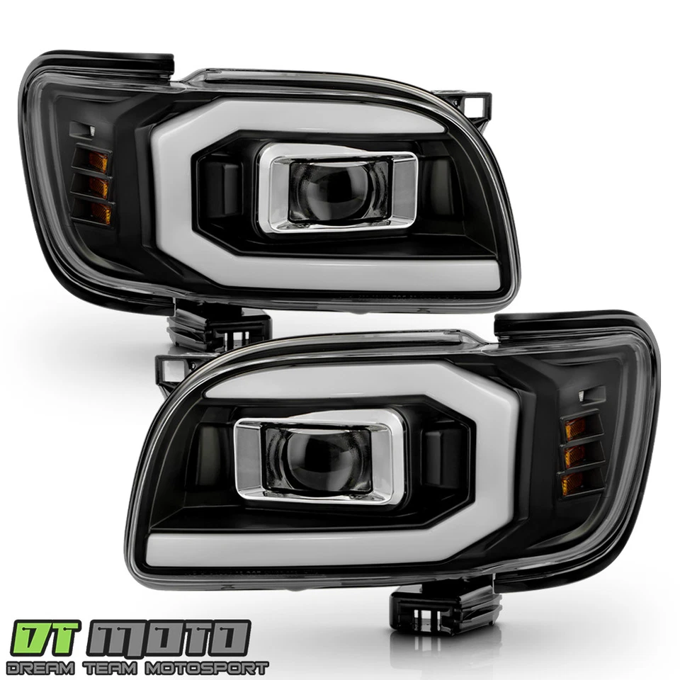 For 2001-2004 Toyota Tacoma Upgrade Full LED Tube Projector Headlights Headlamps — 第 3/4 张图片