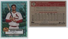 2021 Topps Chrome Platinum Anniversary Aqua Wave Refractor Nolan Arenado #157