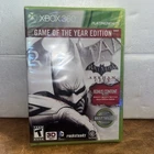 Batman: Arkham City - Game of the Year Edition (Microsoft Xbox 360, 2012) Sealed