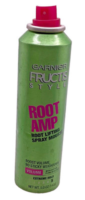 Garnier Fructis Root Amp Root Lifting Spray Mousse ( NO CAP ), 5 fl oz