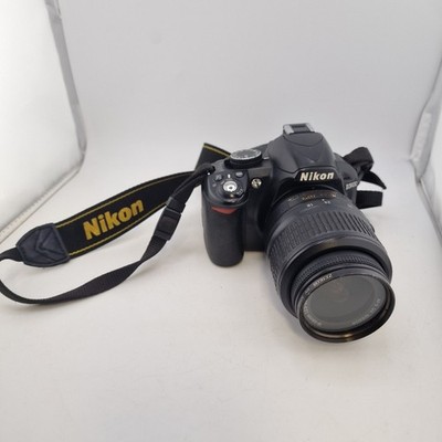 Nikon D3100 DSLR Digital Camera Working w/ AF-S DX Nikkor 18-55mm F/3.5-5.6 Lens