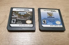 MONSTER JAM URBAN ASSAULT DS + PATH OF DESTRUCTION DS **2 GAMES** (Nintendo DS)