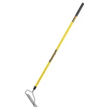 Seymour Midwest 42366Gra 16-1/4 In Steel Bow Rake, 16 Tines, 60 In L Fiberglass