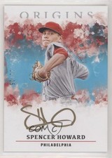 2021 Panini Chronicles Origins Gold Ink 11/25 Spencer Howard #OASI-SH Auto 01lu