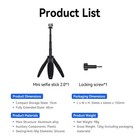  S1-MNP-01 Sports Camera Selfie Stick Tripod Stand Aluminum Alloy 40c SET