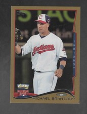 2014 Topps Update Gold #US-176 Michael Brantley 0980 /2014 Cleveland  ID:68312