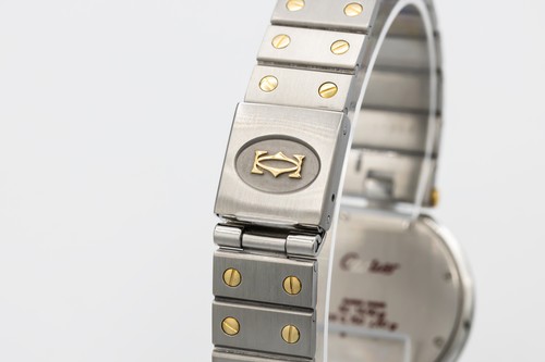 Cartier Santos Vendome 27mm Steel & 18ct Yellow Gold 8191 Circa 1990s - Picture 6 of 12