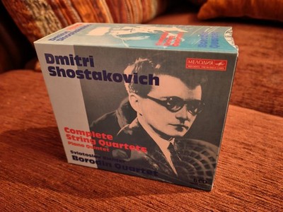 DMITRI SHOSTAKOVICH - Complete String Quartets 6-CD-BOX 1997