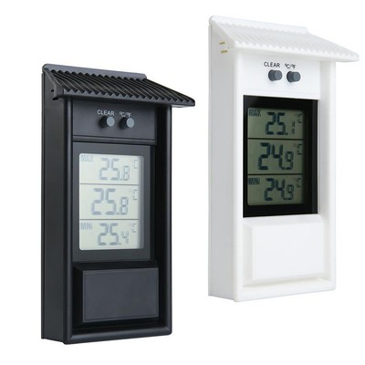 Robustes Max Min Thermometer für präzise Garten- und Gewächshausüberwachung