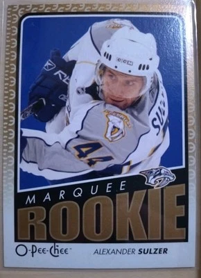 Alexander Sulzer Marquee Rookie - Nashville Predators - UD OPC 2009-10 NHL - Bild 1 von 2