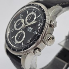 Oris Big Crown Telemeter Chronograph Stainless Steel 43MM Coin Bezel Auto 7569 3
