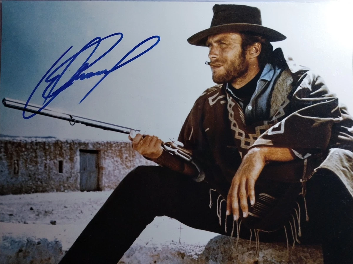 Clint Eastwood Photo In Original Autographed Movie Photos for sale