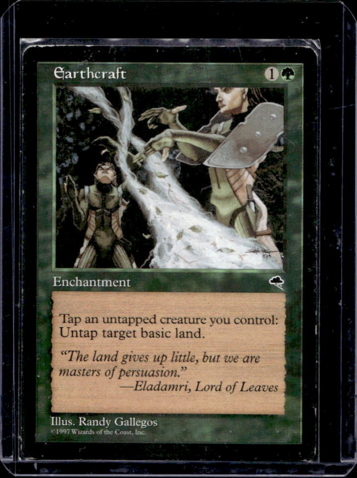 1997 Magic MTG Tempest Earthcraft #NNO