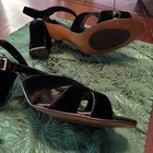 Women’s Black Shoes Dressy Facinators for Women Velvet — photo 8