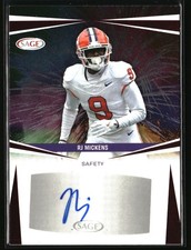 RJ Mickens 2025 SAGE HIT #A-RJM Autographs Blue (High Series) Clemson Tigers