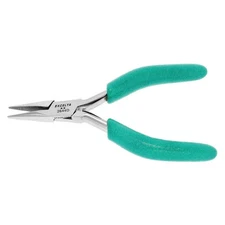 EXCELTA 2644D Chain Nose Plier,4-3/4" L,Serrated 32NF01