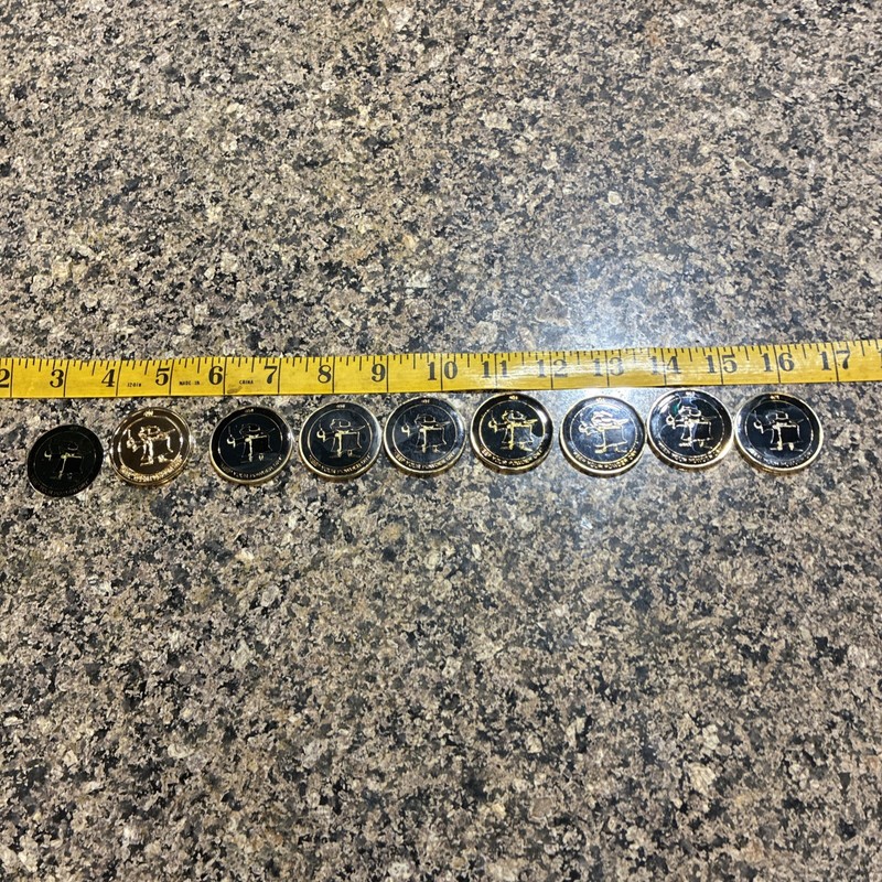 401 Keep Your Powder Dry Coin (x8)