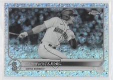 2022 Topps Chrome Black & White Mini-Diamond Refractor Jarred Kelenic #135 0me1