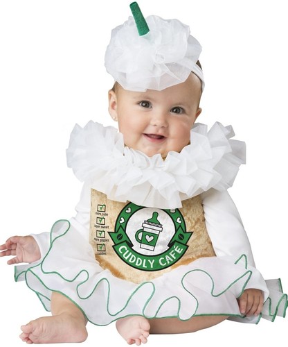 Baby Girls' Cuddly Cappuccino Costume L 18-24 Months - Picture 1 of 4