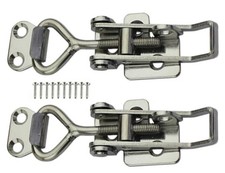 SYINE Adjustable Buckle Cabinet Boxes Lever Handle Toggle Catch Latch Lock wi...
