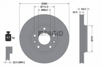 2X Bremsscheibe Pagid 56468NC FüR Renault Arkana 1 Tce 140 LDN0 160 LDN1