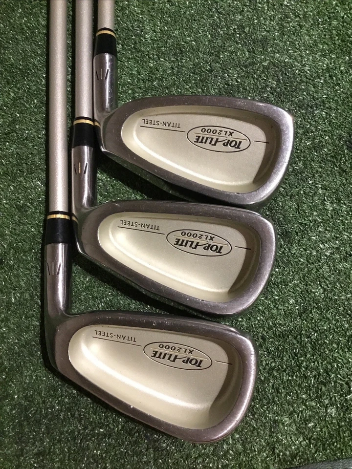 Top Flite XL 2000 Titan Steel Irons Set (6-PW) Seniors Light Graphite (-1/2”) - Image 3 of 4