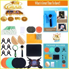 174 Pcs Trading Card Care Kit Includes Cleaning, Flattening Repair Tools
