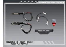 YOSHIMURA TYPE B SEQUENTIAL SIGNAL KIT FOR V2 FENDER ELIMINATORS # 075BG-SEQ-B-K