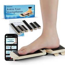 Ankle Balance Board Foot Strengthener   Adjustable Stability Trainer for A