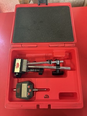 MAC TOOLS ELECTRONIC DIGITAL INDICATOR SET WITH MAGNET BASE (DI350) USED