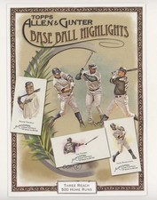 2008 Topps Allen & Ginter's Frank Thomas Jim Thome Alex Rodriguez #BH4 HOF 8yu