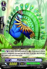 Vanguard TCG card BT09/090EN C Protractor Peacock Clash of the Knights & Dragons